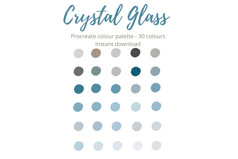 crystal-glass-lettering-brush-for-procreate-amp-palette