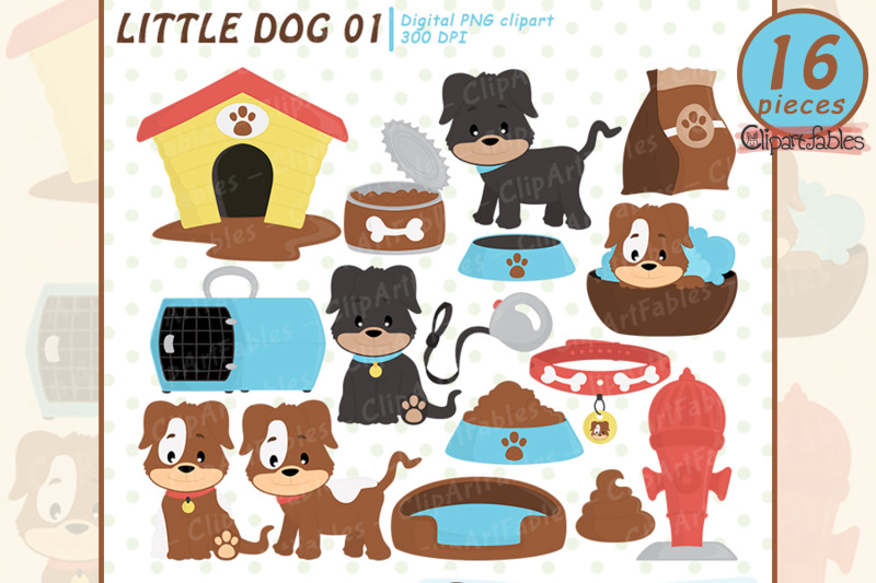 cute-dog-clipart-puppy-clip-art-pet-dog-house