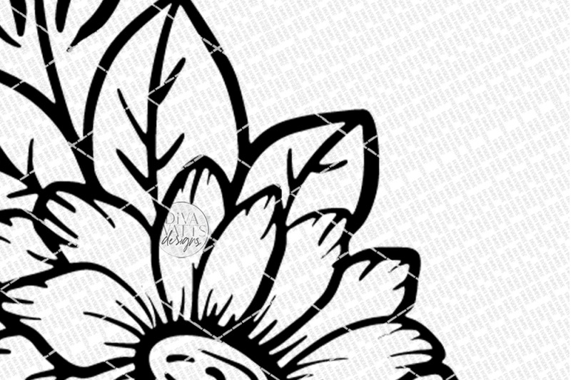 welcome-floral-daisies-svg-farmhouse-vertical-sign-dxf-and-more