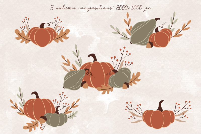 pastel-pumpkin-clipart-fall-set-png-pumpkin-wedding-invitation