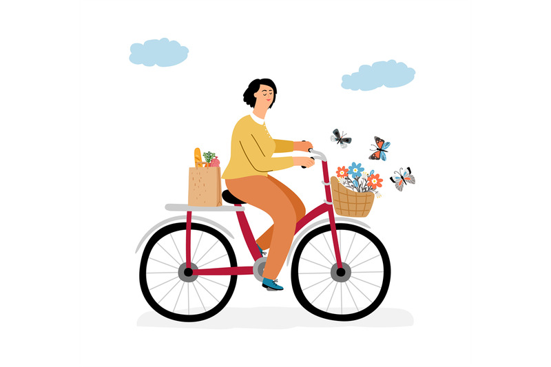 woman-on-bicycle-concept