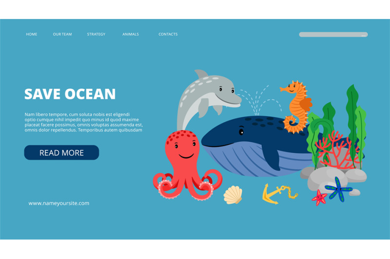 save-ocean-landing-page