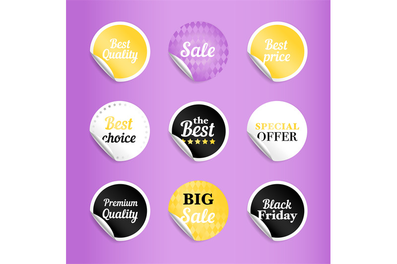 round-best-offer-sale-stickers