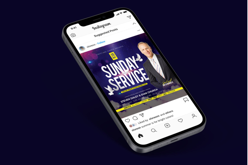 church-sunday-service-flyer