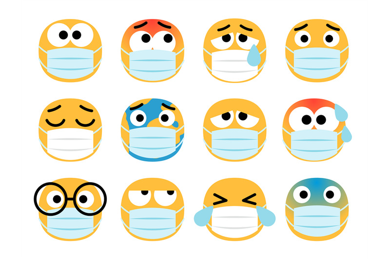 face-masks-emoticons