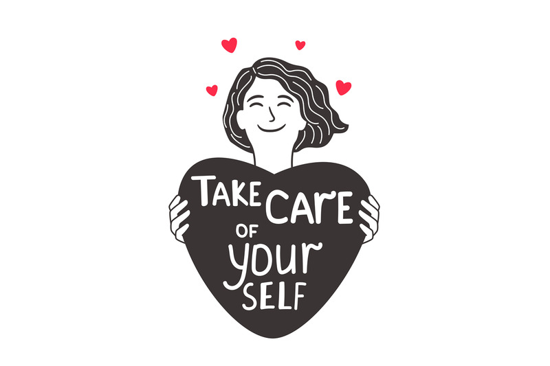 care-about-self-girl