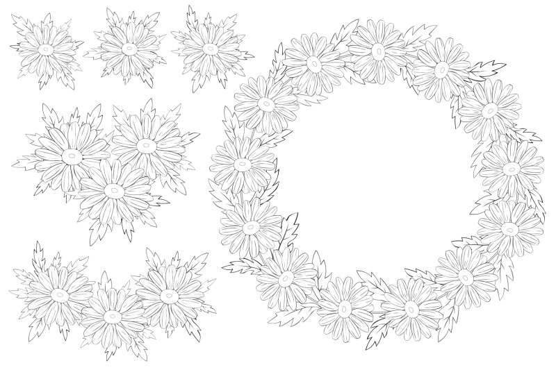 daisy-frame-daisy-design-daisy-svg-daisy-postcard