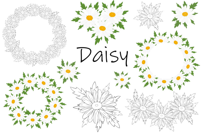 daisy-frame-daisy-design-daisy-svg-daisy-postcard