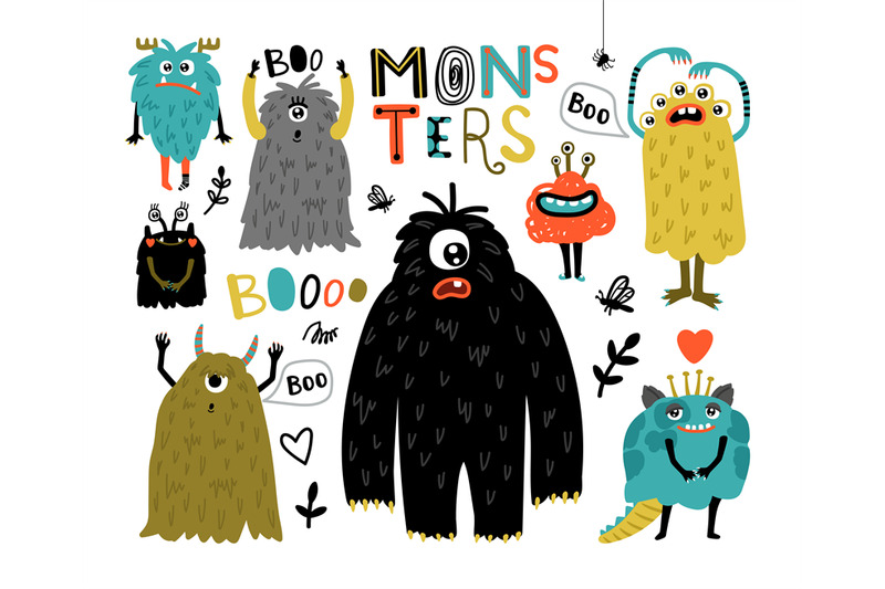 cartoon-furry-monsters