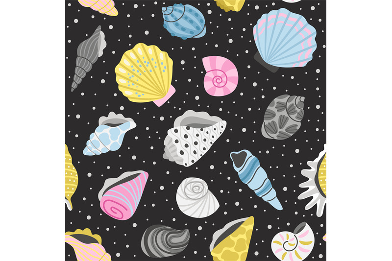 ocean-seashells-seamless-pattern