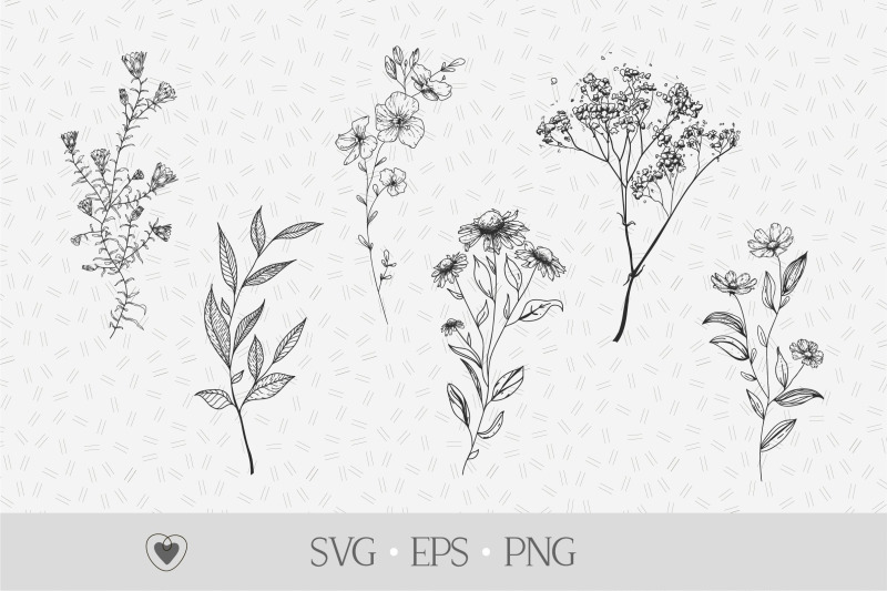 wildflower-svg-flower-svg-branch-svg-floral-svg