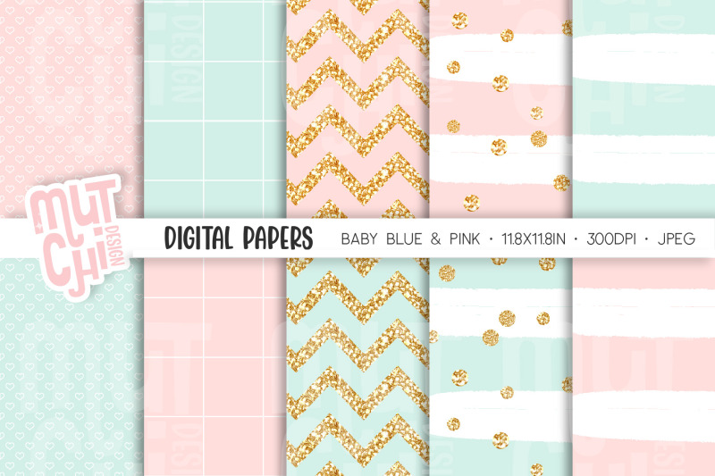 baby-blue-and-pink-paper-set