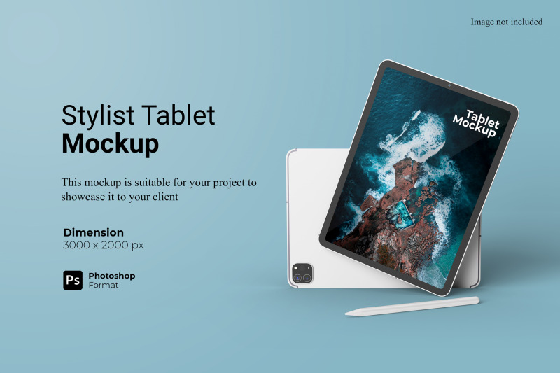 stylist-tablet-mockup-template