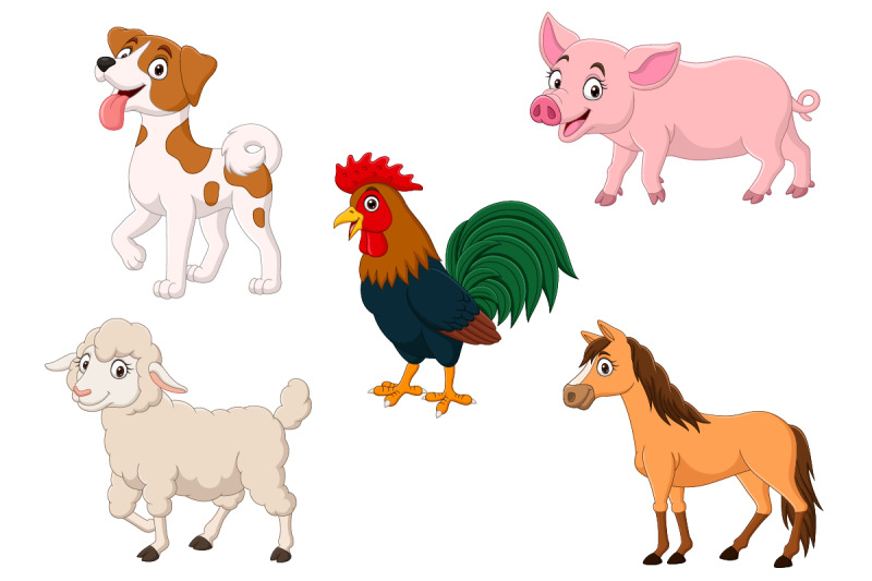 set-of-ten-farm-animal-collection