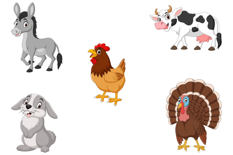 set-of-ten-farm-animal-collection