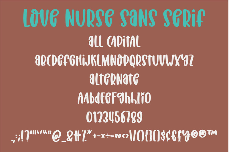 love-nurse-a-handwritten-font-duo