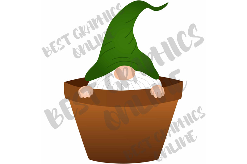 gnomes-clipart-set-gardening-flower-pot-gnome-clip-art