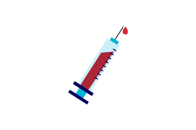 medical-icon-with-blood-and-blue-syringe