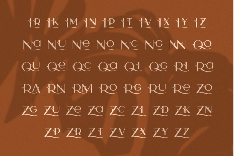 camelia-sans-unique-typeface