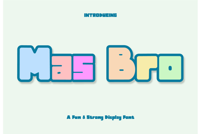 mas-bro-strong-kids-font