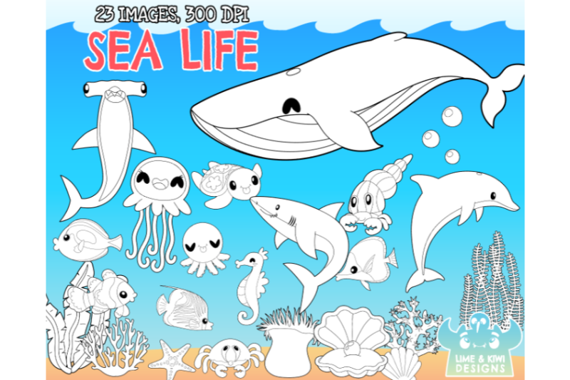 sea-life-digital-stamps-lime-and-kiwi-designs