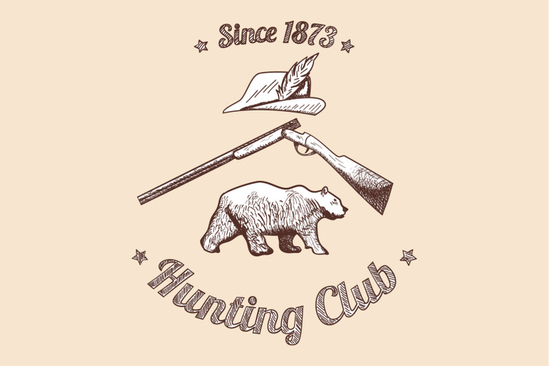 5-hunting-retro-sketch-designs