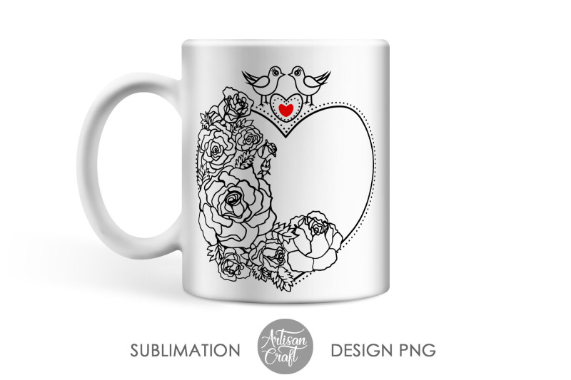 sublimation-mug-templates-love-birds-heart-of-roses