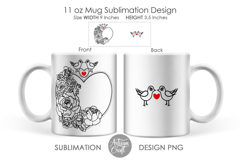 sublimation-mug-templates-love-birds-heart-of-roses
