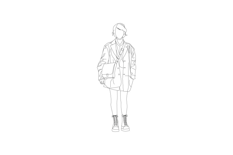 vector-illustration-fashionable-woman-flat-style-with-outline