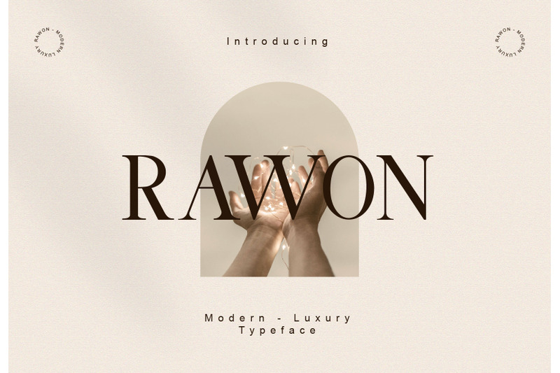 rawon-luxury-font