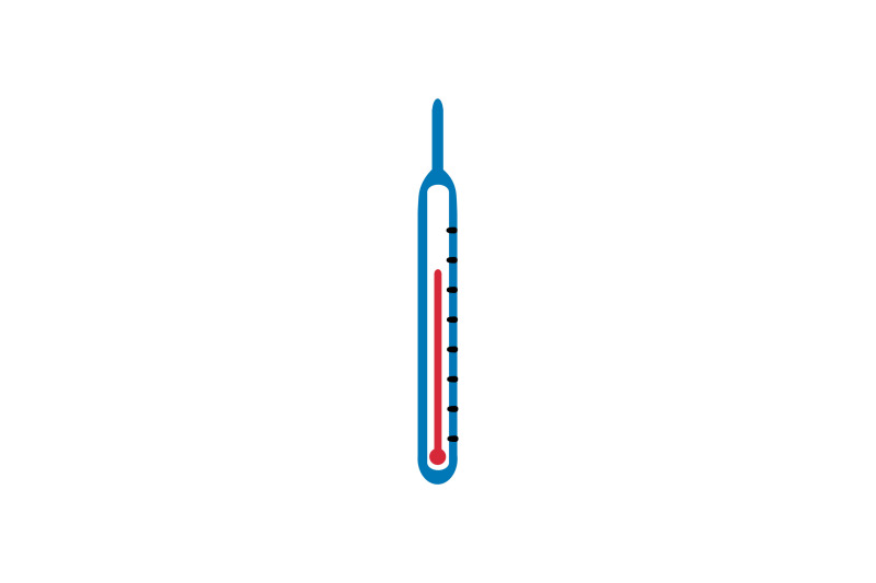 medical-icon-with-simple-blue-thermometer