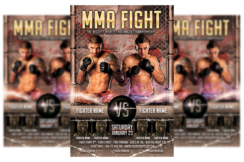 mma-flyer-template