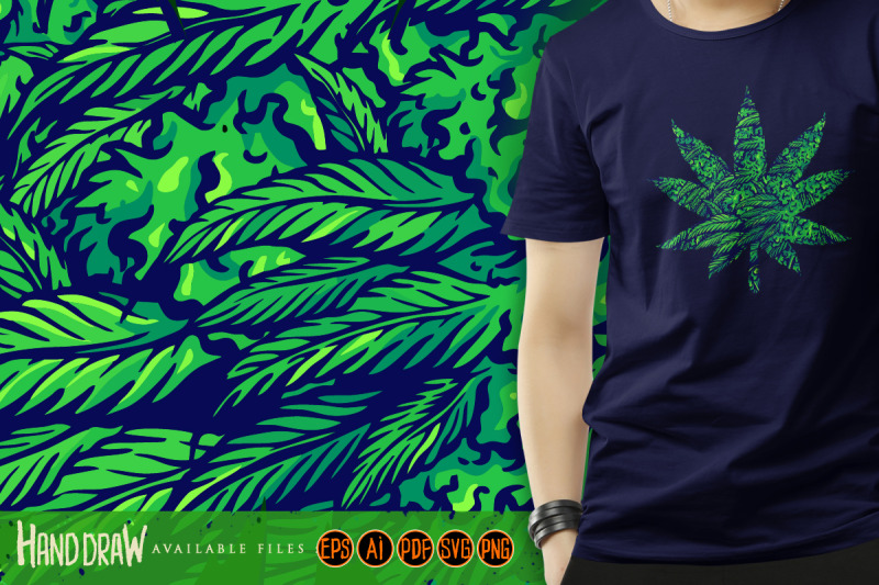 cannabis-marijuana-leaf-illustrations