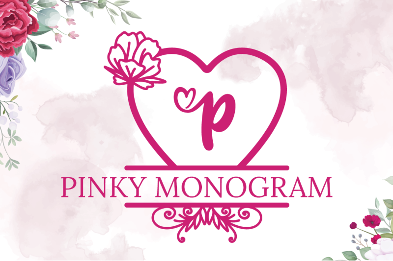 pinky-monogram
