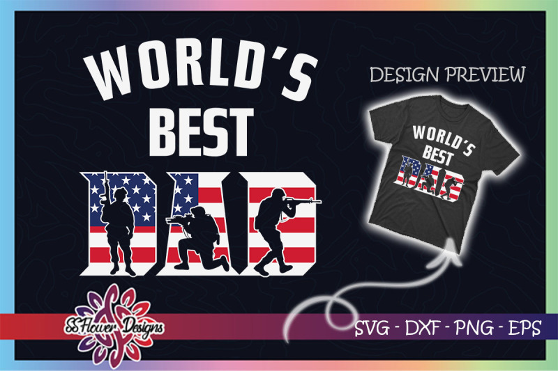 father-039-s-day-world-039-s-best-dad-usa-flag