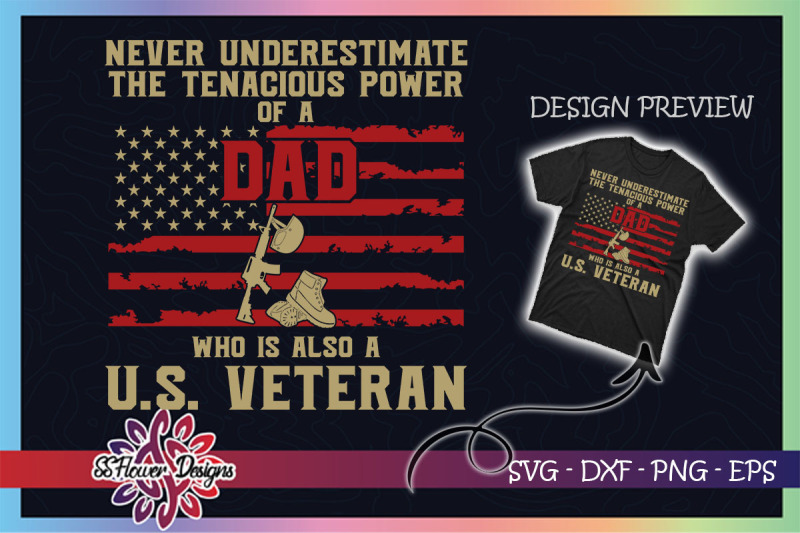 never-underestimate-power-dad-us-veteran