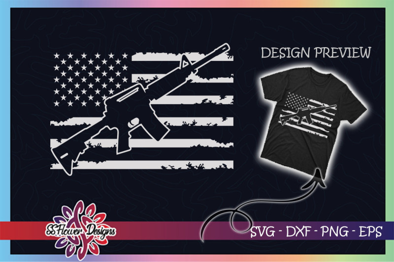 ar15-usa-distressed-flag-military-army