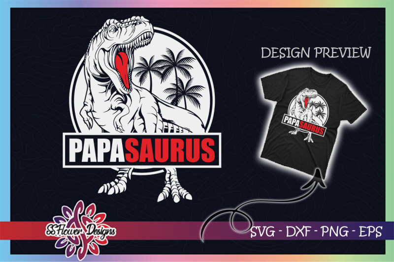 papasaurus-t-rex-father-039-s-day-papa-svg