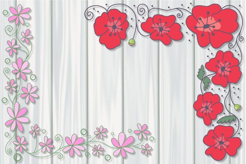 hand-drawn-doodle-floral-borders