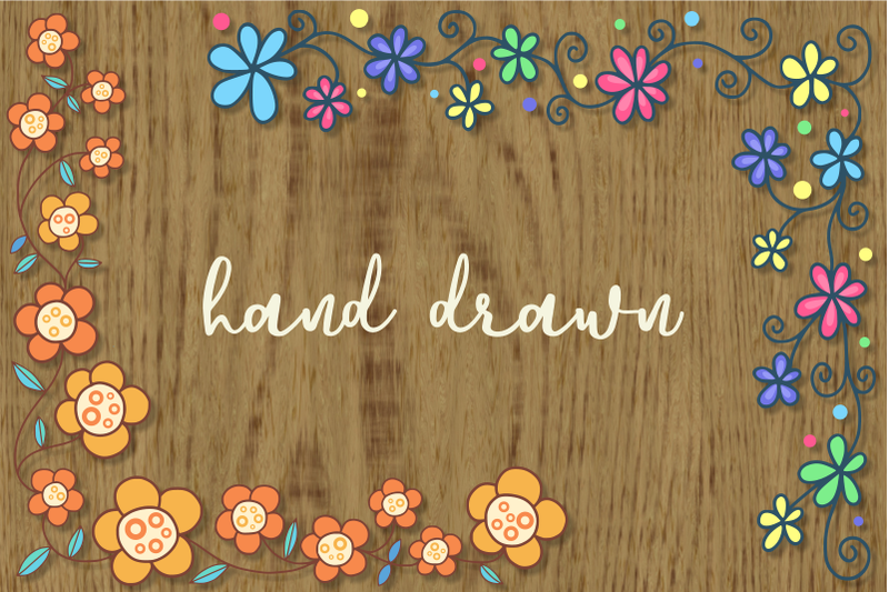 hand-drawn-doodle-floral-borders