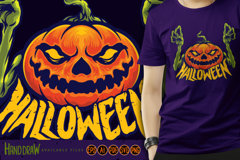 halloween-jack-o-lantern-pumpkin-monster-terror