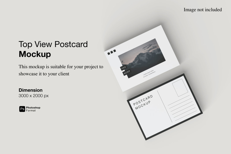 top-view-postcard-mockup