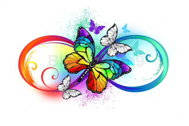 bright-infinity-with-rainbow-butterfly