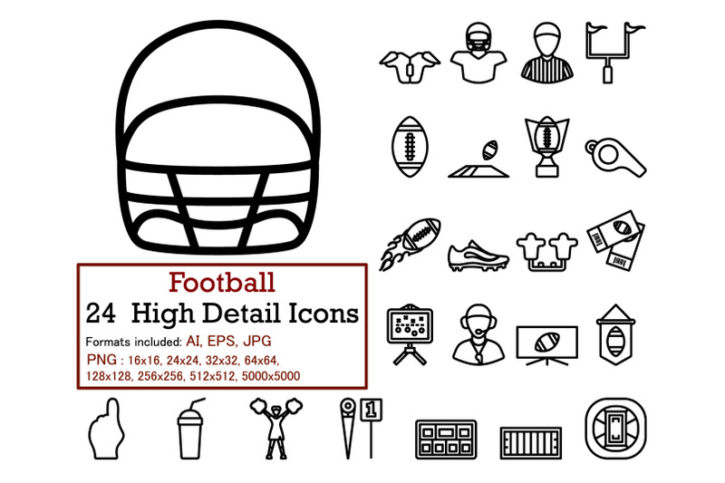 football-icon-set