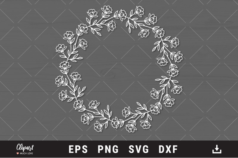 floral-wreath-svg-dxf-wedding-wreath-svg-flowers-branc