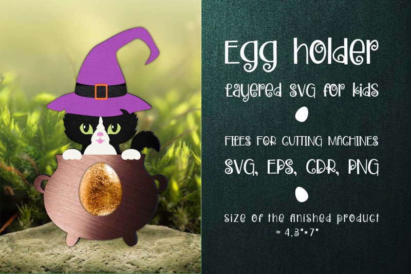 halloween-black-cat-egg-holder-template-svg