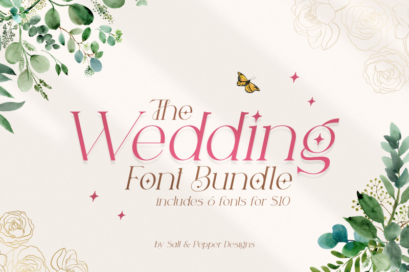 the-wedding-font-bundle-wedding-fonts-script-fonts-beautiful-fonts