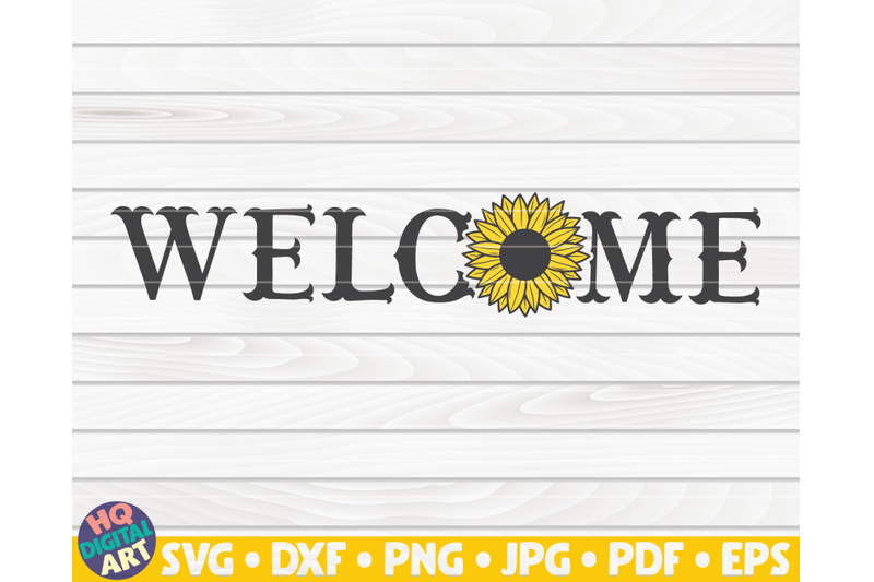 horizontal-welcome-sign-svg-sunflower-sign-svg