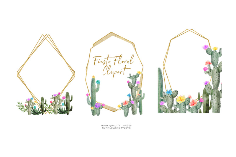 cactus-flower-frame-clipart-succulent-cactus-cactus-watercolor