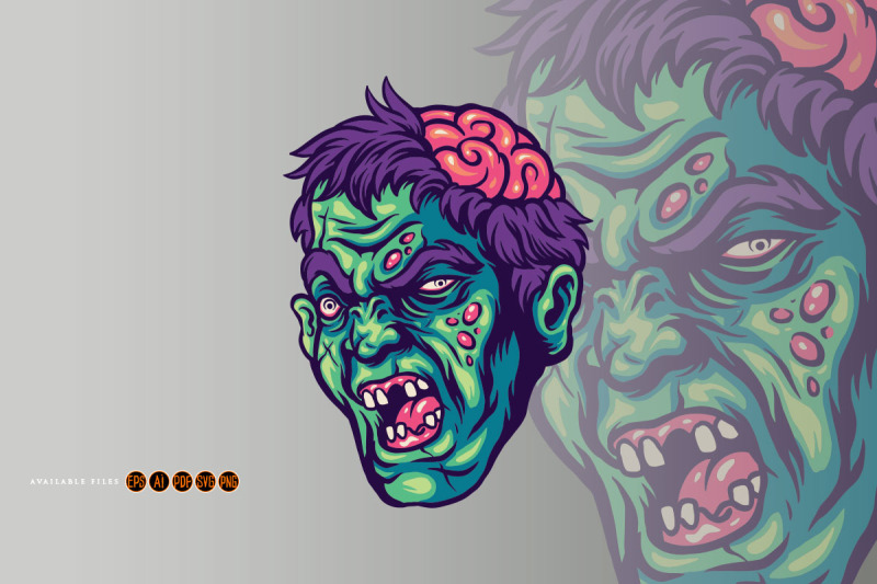 halloween-scary-zombie-brain-out-clipart-svg